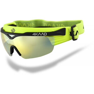 4KAAD SNOWEAGLE Sluneční brýle na běžecké lyžování, žlutá, velikost