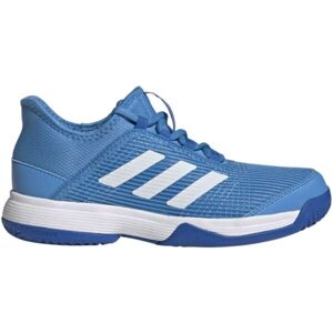 adidas ADIZERO CLUB K Dětská tenisová obuv, modrá, veľkosť 38