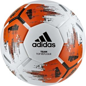 adidas TEAM TOPREPLIQUE Fotbalový míč, bílá, velikost 5