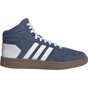 adidas HOOPS 2.0 MID Pánská kotníková obuv, modrá, velikost 45 1/3