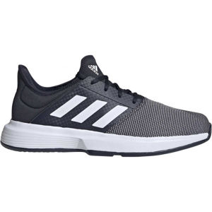 adidas GAMECOURT M Pánská tenisová obuv, tmavě šedá, velikost 46