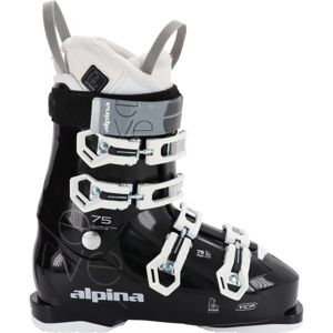 Alpina EVE 75 HEAT Dámská sjezdová obuv, Černá,Bílá, velikost 27