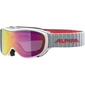 Alpina Sports CHALLENGE 2.0 M Sjezdové brýle, bílá, velikost UNI