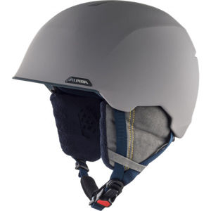 Alpina Sports ALBONA CASSIS Lyžařská helma, šedá, velikost (53 - 57)