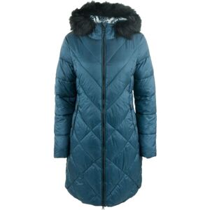 ALPINE PRO IGERA Dámský kabát, tmavě modrá, velikost M