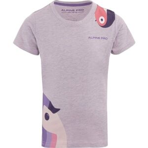ALPINE PRO SERBO Dívčí triko, fialová, velikost