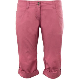 ALPINE PRO KAIURI Dámské 3/4 kalhoty, růžová, velikost 38
