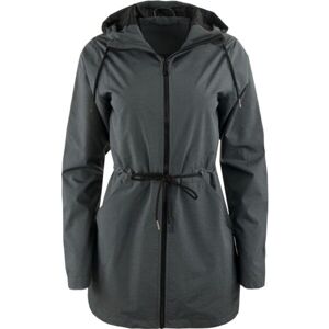 ALPINE PRO Dámský softshellový kabát Dámský softshellový kabát, tmavě šedá, velikost M