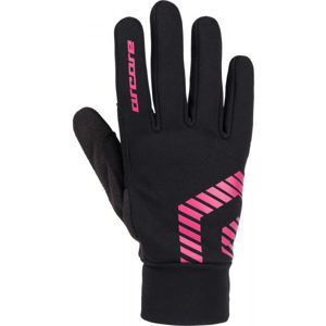 Arcore EVADE Zimní rukavice, Černá,Růžová, velikost L