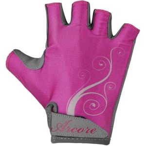 Arcore NINA Dámské cyklistické rukavice, růžová, veľkosť L