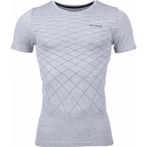 Arcore GREY Pánské bezešvé triko, šedá, velikost XL