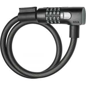 AXA RESOLUTE C12-65 CODE Kabelový zámek, černá, velikost