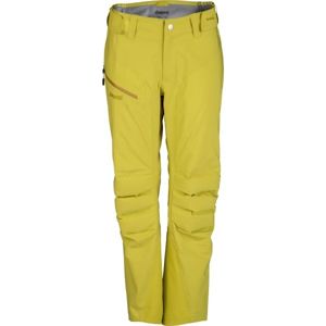 Bergans HEMSEDAL HYBRID LADY PNT žlutá M - Dámské lyžařské kalhoty