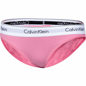 Calvin Klein BIKINI Dámské kalhotky, Růžová,Bílá,Černá, velikost S