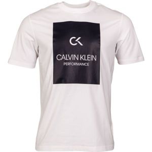 Calvin Klein BILLBOARD SS TEE bílá XL - Pánské tričko