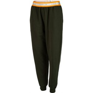 Calvin Klein JOGGER Pyžamové kalhoty, Tmavě zelená,Oranžová,Bílá, velikost M