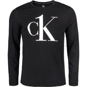 Calvin Klein L/S CREW NECK  M - Pánské tričko s dlouhým rukávem