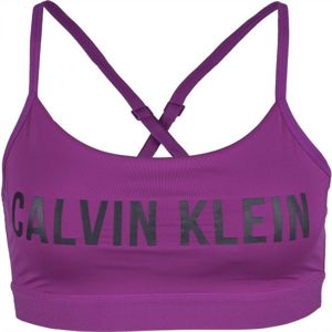 Calvin Klein LOW SUPPORT BRA Dámská sportovní podprsenka, Černá,Bílá, velikost XS