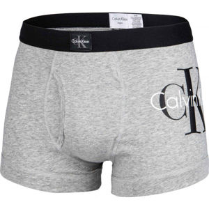 Calvin Klein TRUNK Pánské boxerky, šedá, veľkosť S
