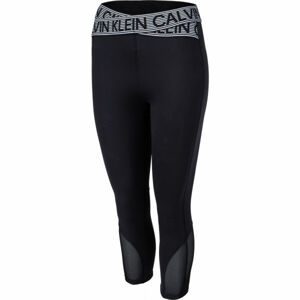 Calvin Klein TIGHT CROPPED Dámské legíny, černá, velikost XS