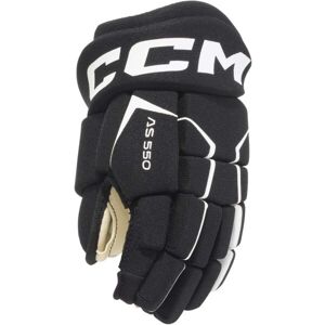 CCM TACKS AS 550 YT Dětské hokejové rukavice, černá, velikost