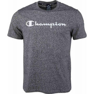 Champion CREWNECK T-SHIRT černá S - Pánské triko