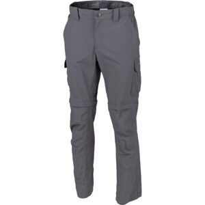 Columbia SILVER RIDGE II CONVERTIBLE PANT Pánské outdoorové kalhoty, šedá, velikost 34/32