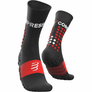 Compressport ULTRA TRAIL SOCKS Běžecké ponožky, černá, velikost T2