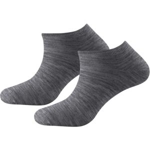 Devold DAILY SHORTY SOCK 2PK Ponožky, šedá, veľkosť 41-46