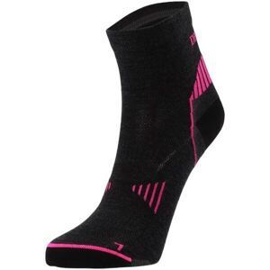 Devold RUNNING MERINO ANKLE SOCK Sportovní vlněné ponožky, černá, velikost 35-37