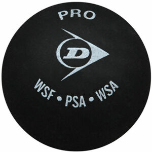 Dunlop PRO Squashové míče, černá, velikost UNI