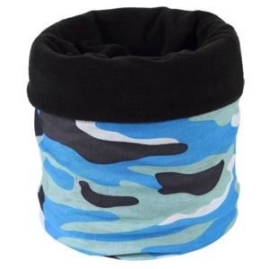 Finmark CHILDREN’S MULTIFUNCTIONAL SCARF WITH FLEECE Dětský multifunkční šátek s fleecem, mix, veľkosť UNI