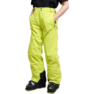 Fischer VANCOUVER II JUNIOR Dětské lyžařské kalhoty, žlutá, velikost 128