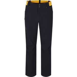 Hannah NIGUEL II Pánské kalhoty, Černá,Žlutá, velikost S