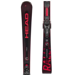 Head SUPERSHAPE E-RALLY + PRD 12 GW Sjezdové lyže, černá, velikost