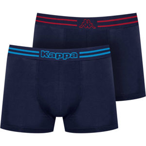 Kappa LOGO ZEN 2PACK Pánské boxerky, Modrá, velikost M
