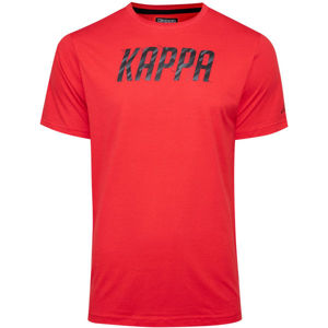 Kappa LOGO BOULYCK Pánské triko, Červená,Černá, velikost XL