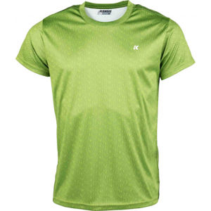 Kensis GOZO Pánské sportovní triko, Zelená, velikost S