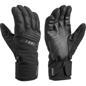 Leki SPACE GTX Lyžařské rukavice, černá, veľkosť 9.5