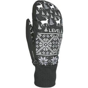 Level CORAL Dámské rukavice, černá, veľkosť XS