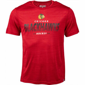 Levelwear LOGO TEE CHICAGO Pánské tričko, červená, velikost XL