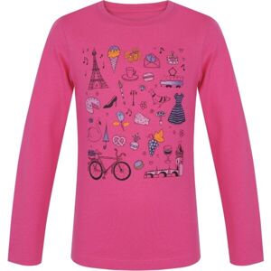 Loap BISLANA Dívčí triko, růžová, velikost 134-140
