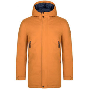 Loap NAKIO Pánský kabát, žlutá, velikost M