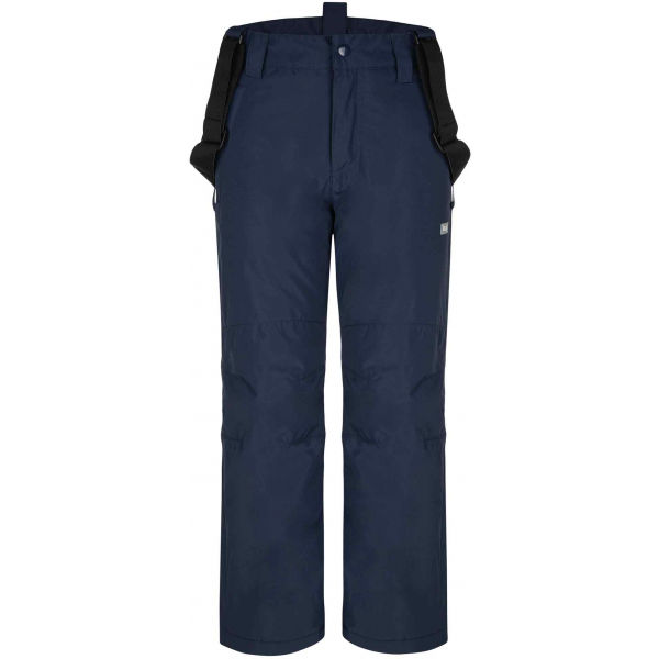 Loap FUXI Dětské lyžařské kalhoty, tmavě modrá, velikost 134