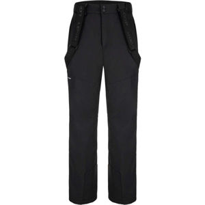 Loap FLOCKY Pánské lyžařské kalhoty, černá, velikost XL