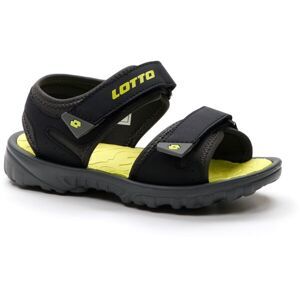 Lotto LAS ROCHAS 1 CL Dětské sandály, černá, velikost 34