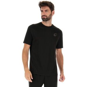Lotto MSP TEE II Pánské sportovní tričko, černá, velikost M