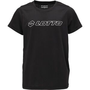 Lotto PETANNE Chlapecké sportovní triko, černá, velikost