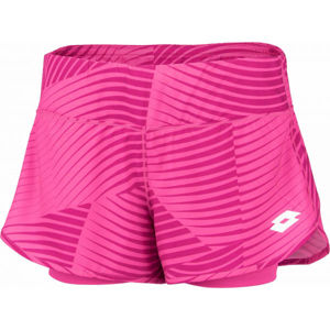 Lotto TOP TEN W II SHORT PRT PL růžová XL - Dámské tenisové šortky