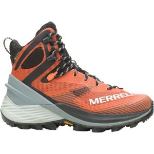 Merrell ROGUE HIKER MID GTX Pánské outdoorové boty, oranžová, velikost 44